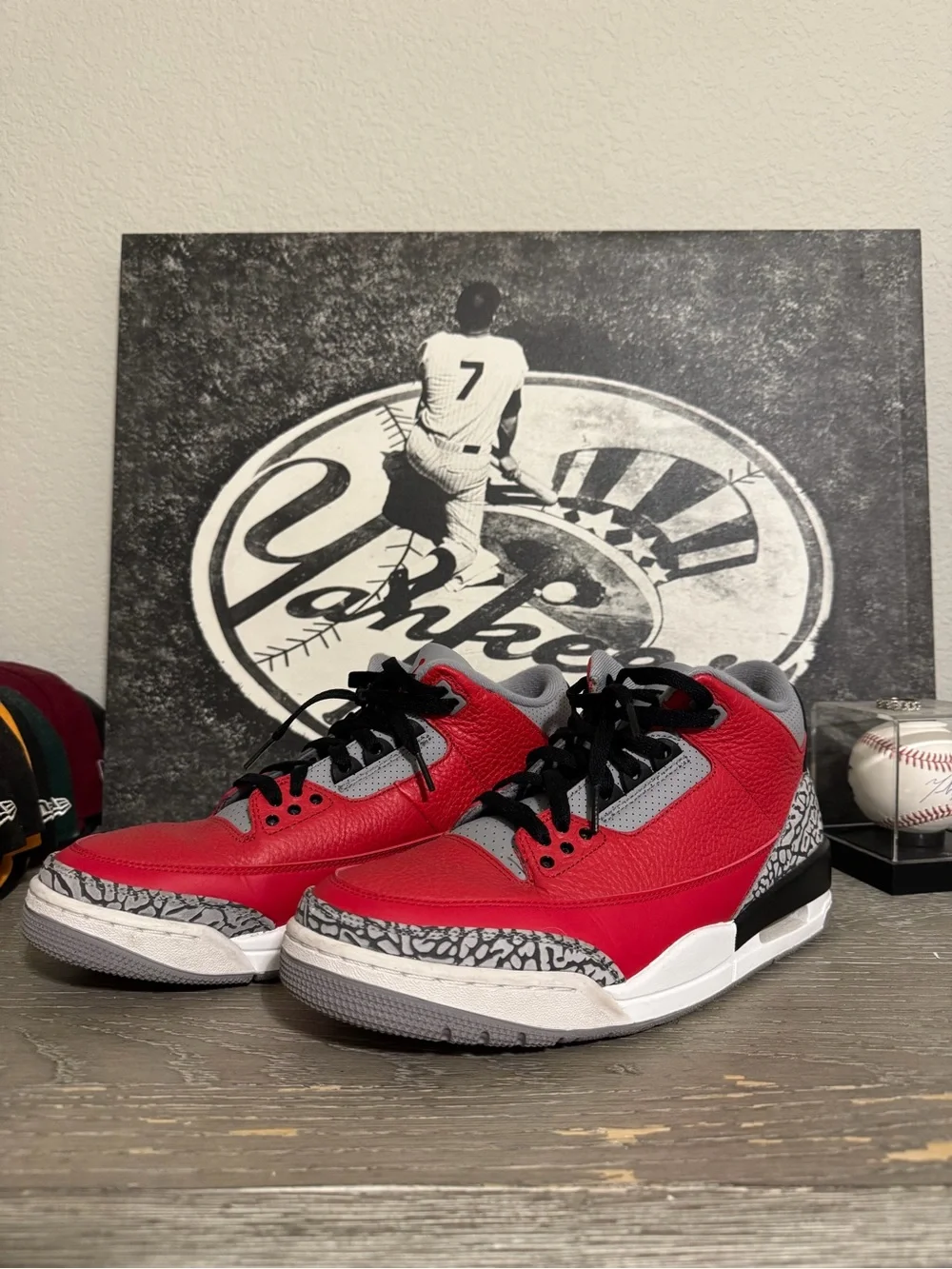 Air Jordan 3 red cement